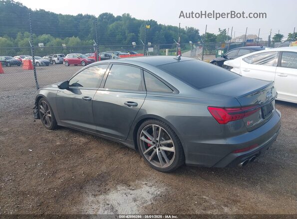 WAUFFAF26LN026677 2020 AUDI S6 Gray Trasero izquierdo