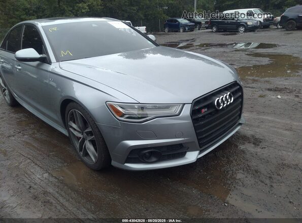 WAUFFAFC9HN128166 2017 AUDI S6 Gray Front view