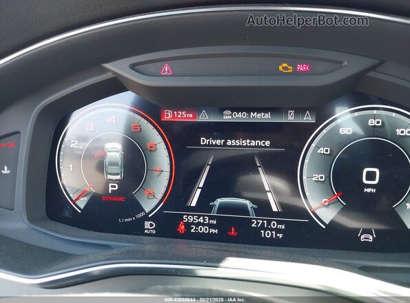 WAUU2AF25MN103253 2021 AUDI OTHER Blue Вид задніх сидінь