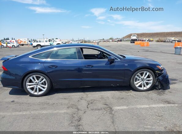 WAUU2AF25MN103253 2021 AUDI OTHER Blue Вид задньої частини салону