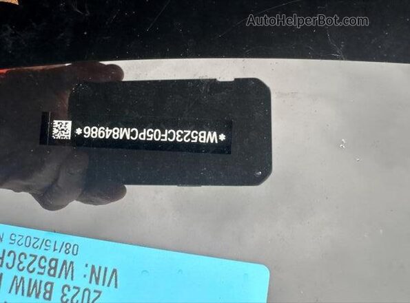 WB523CF05PCM84986 2023 BMW IX  Панорамный вид салона 360°