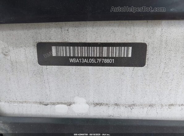 WBA13AL05L7F78801 2020 BMW M2 White 