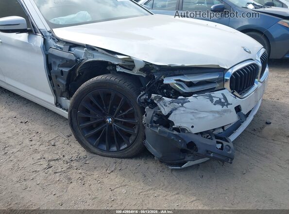 WBA13BJ03MCF62890 2021 BMW 5 SERIES White Front view