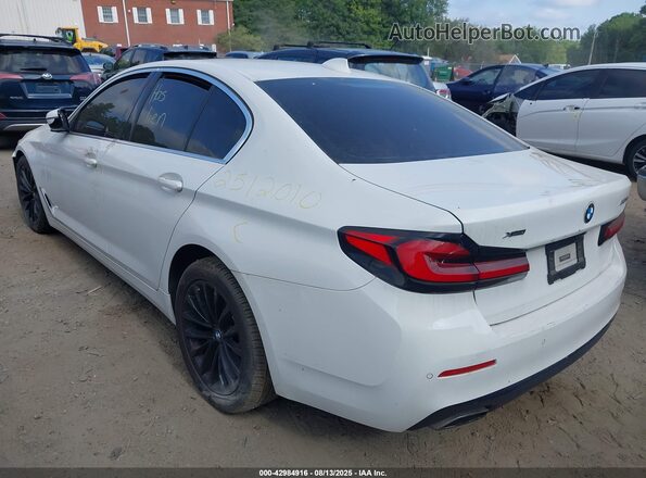 WBA13BJ03MCF62890 2021 BMW 5 SERIES White Rear left