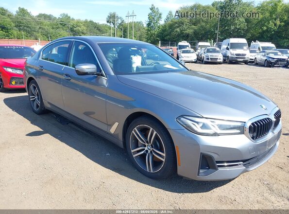 WBA13BJ09MWW96492 2021 BMW 5 SERIES Серый Вид щитка приборов