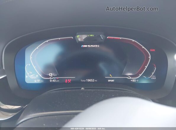 WBA13BK01NCL02680 2022 BMW M5 Black 