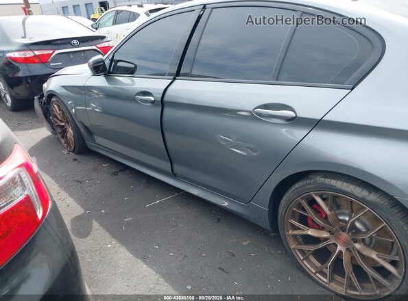 WBA13BK02PCM10258 2023 BMW M5 Gray სალონის 360-გრადუსიანი ხედი