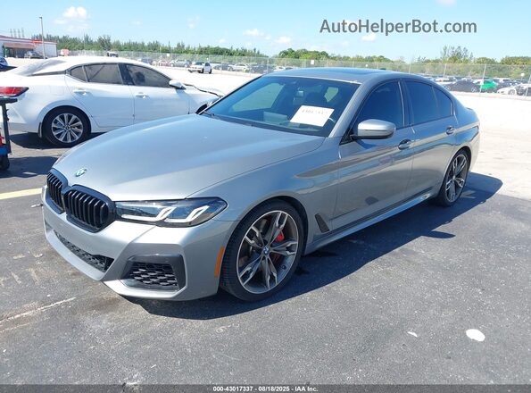 WBA13BK06PCM13678 2023 BMW M5 Gray Передня ліва чверть