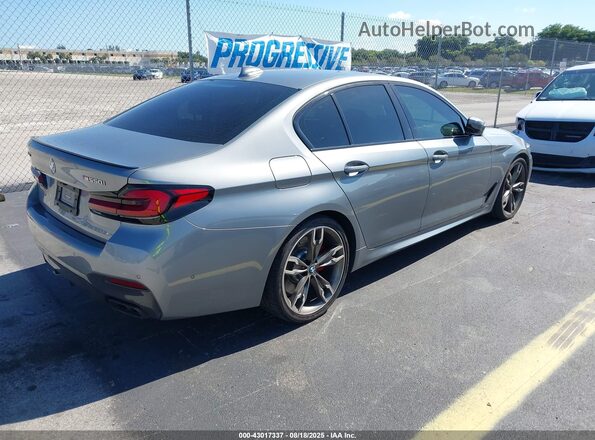 WBA13BK06PCM13678 2023 BMW M5 Gray Задня права чверть