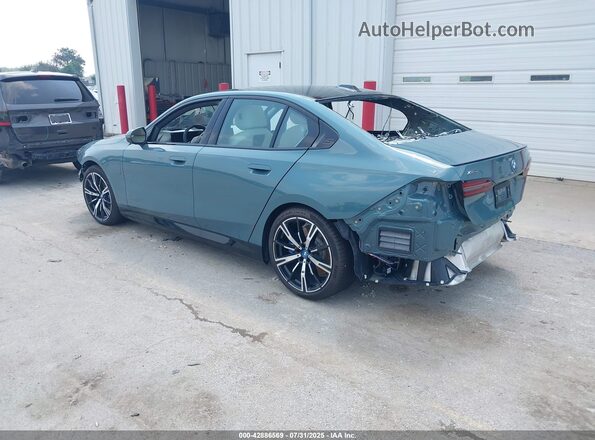 WBA13FK01SCU88062 2025 BMW 5 SERIES Teal უკანა მარცხენა