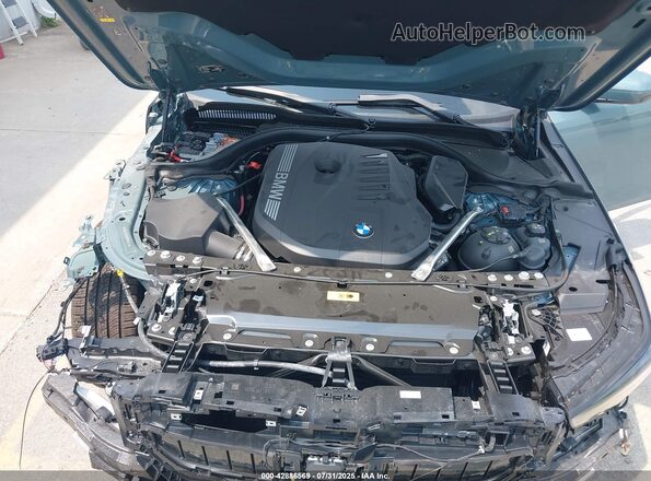 WBA13FK01SCU88062 2025 BMW 5 SERIES Teal უკანა ხედი
