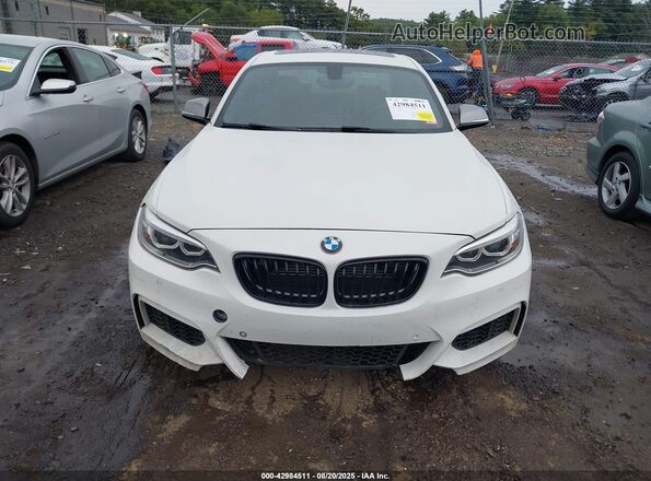 WBA1J7C50GV359814 2016 BMW M2 White Սարքավորումների վահանակի տեսք