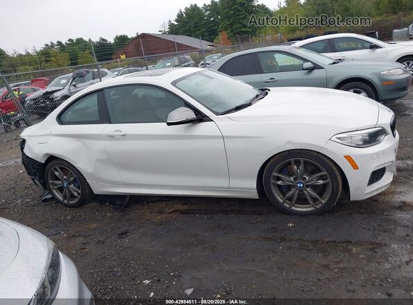 WBA1J7C50GV359814 2016 BMW M2 White Սալոնի հետևի տեսք