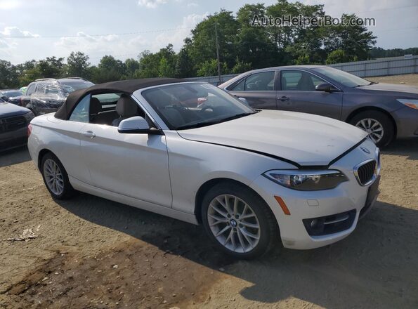 WBA1K9C55GV322265 2016 BMW 2 SERIES White Передня права чверть