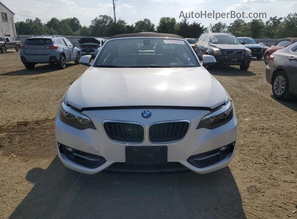 WBA1K9C55GV322265 2016 BMW 2 SERIES White Вид спереду