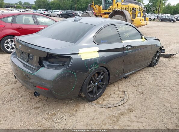 WBA2G3C54HV640852 2017 BMW M2 Gray უკანა მარჯვენა