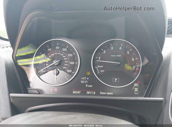 WBA2G3C54HV640852 2017 BMW M2 Gray უკანა სავარძლების ხედი