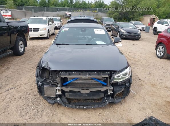 WBA2G3C54HV640852 2017 BMW M2 Gray უკანა სალონის ხედი