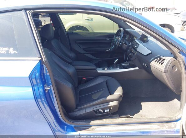 WBA2J1C57JVD09438 2018 BMW 2 SERIES Blue Սալոնի դիմացի տեսք