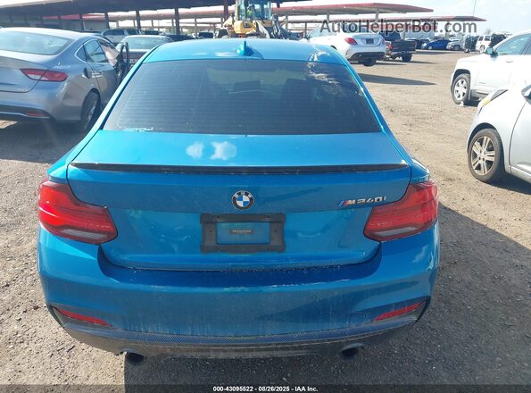 WBA2J5C02M7J70627 2021 BMW M2 Синий 