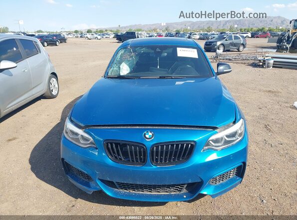 WBA2J5C02M7J70627 2021 BMW M2 Синий Вид щитка приборов