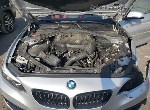 WBA2K1C00L7E23239 2020 BMW 2 SERIES Silver Widok wnętrza z tyłu