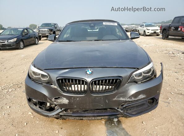 WBA2K1C04L7D81612 2020 BMW 2 SERIES Black წინა ხედი