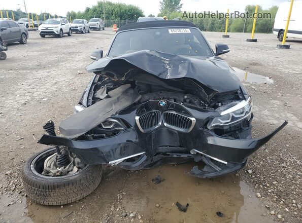 WBA2K1C5XKVD41847 2019 BMW 2 SERIES Black წინა ხედი
