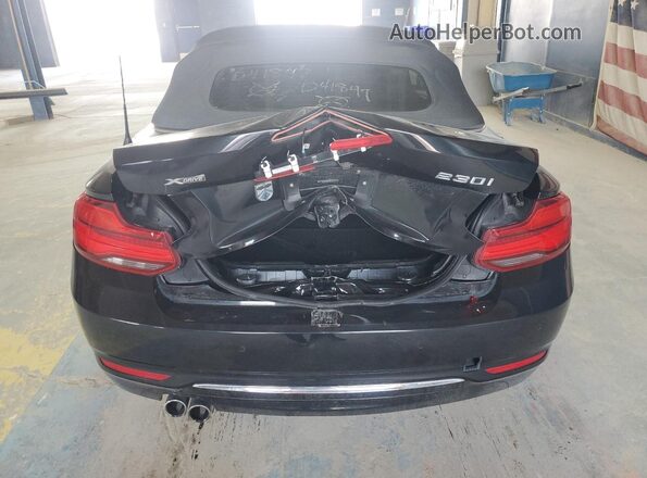WBA2K1C5XKVD41847 2019 BMW 2 SERIES Black უკანა ხედი