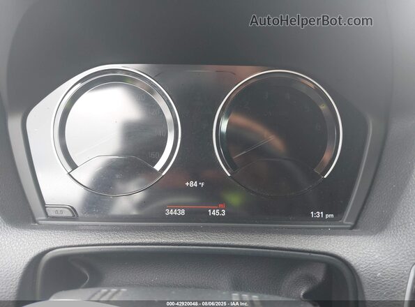 WBA2M7C57KVD52236 2019 BMW 2 SERIES White Հետևի նստատեղերի տեսք