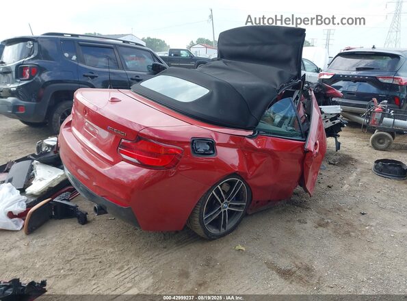WBA2N3C55JVC29510 2018 BMW M2 Red Задня права чверть