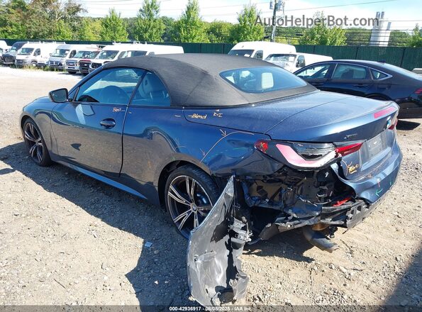 WBA43AT00PCM07414 2023 BMW 4 SERIES Blue Trasero izquierdo