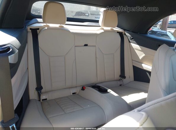 WBA43AT00PCM07414 2023 BMW 4 SERIES Blue Vista de la etiqueta del VIN