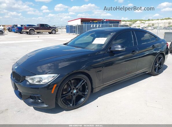 WBA4A9C57GG508409 2016 BMW 4 SERIES Black Передня ліва чверть