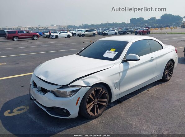 WBA4Z1C01L5N82980 2020 BMW 4 SERIES White წინა მარცხენა ხედი სამი მეოთხედიდან