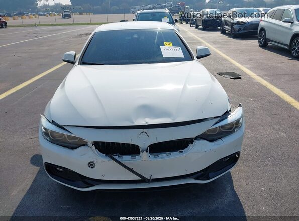 WBA4Z1C01L5N82980 2020 BMW 4 SERIES White ხელსაწყოთა პანელის ხედი