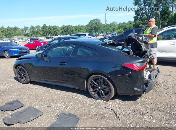 WBA53AP00NCH96487 2022 BMW 4 SERIES Black სალონის 360-გრადუსიანი ხედი