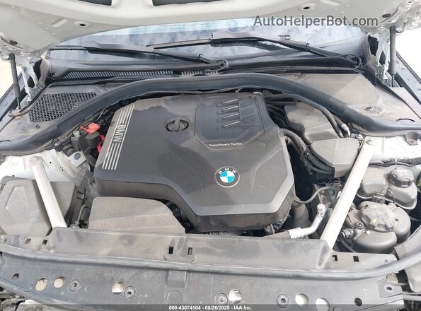 WBA53AP08MCF96696 2021 BMW 4 SERIES White უკანა ხედი
