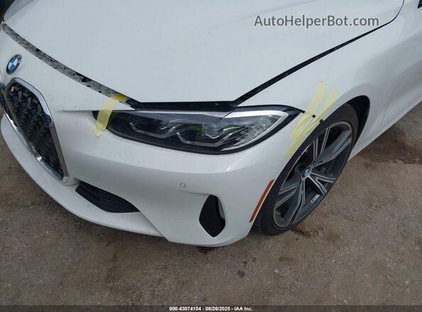 WBA53AP08MCF96696 2021 BMW 4 SERIES White წინა ხედი