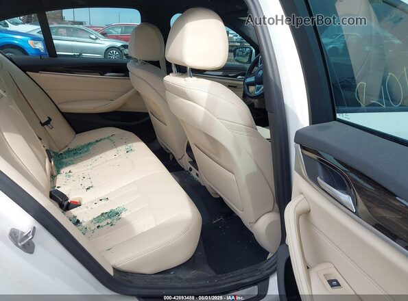 WBA53BH01NCJ48383 2022 BMW 5 SERIES White Вид наклейки з VIN-кодом