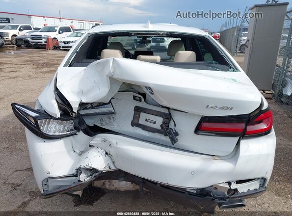 WBA53BH01NCJ48383 2022 BMW 5 SERIES White 