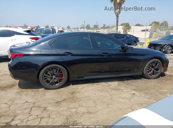 WBA53BH01PWX99062 2023 BMW 5 SERIES Black Вид задньої частини салону
