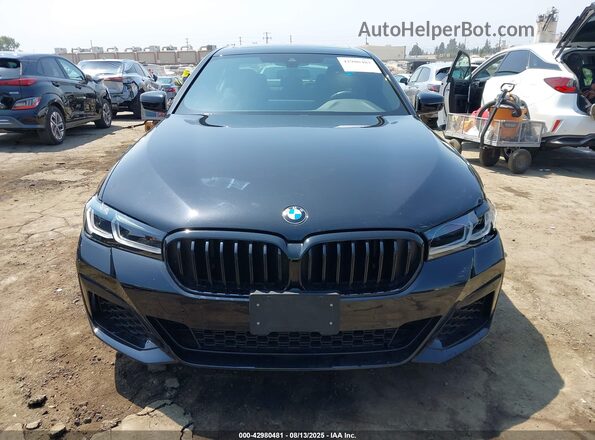 WBA53BH01PWX99062 2023 BMW 5 SERIES Black Вид щитка приладів