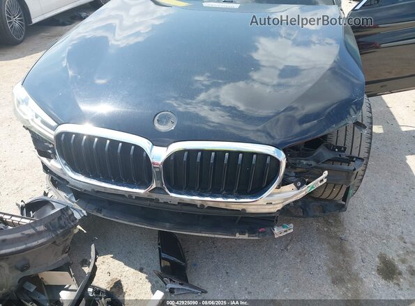 WBA53BH05MWX01808 2021 BMW 5 SERIES Black Vista frontal