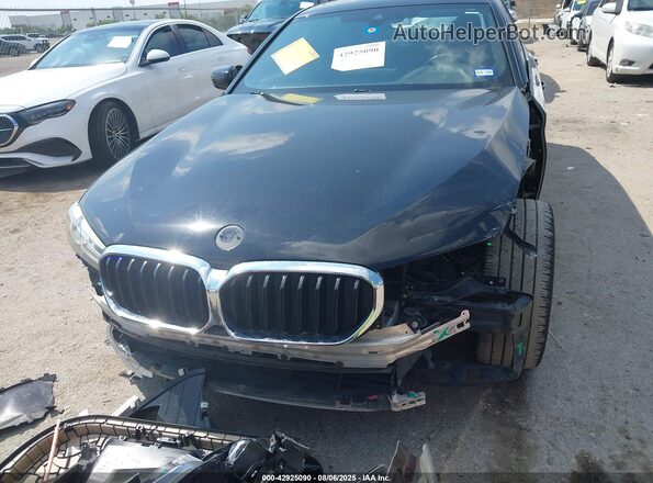 WBA53BH05MWX01808 2021 BMW 5 SERIES Black Vista interior trasera