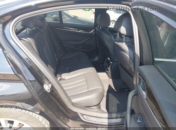 WBA53BH05MWX01808 2021 BMW 5 SERIES Black Vista de la etiqueta del VIN