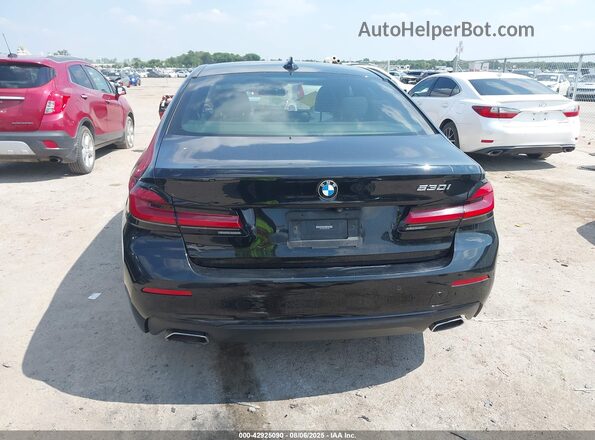 WBA53BH05MWX01808 2021 BMW 5 SERIES Black 