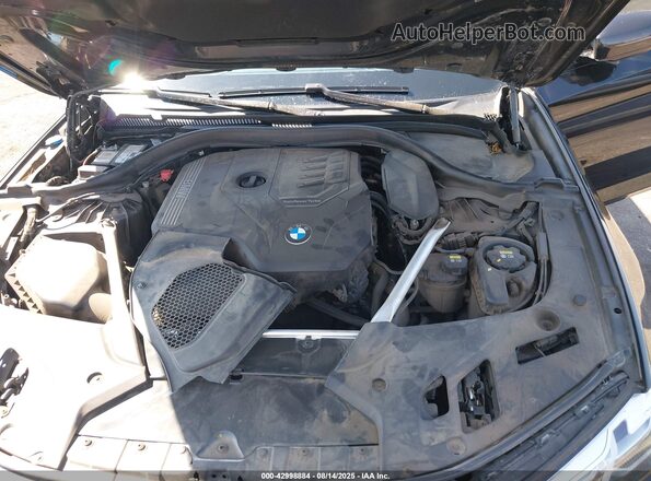 WBA53BH06MCF79240 2021 BMW 5 SERIES Black Widok z tyłu