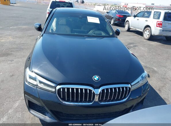 WBA53BH06MCF79240 2021 BMW 5 SERIES Black Widok deski rozdzielczej