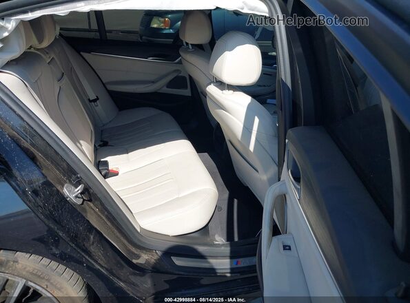 WBA53BH06MCF79240 2021 BMW 5 SERIES Black Widok naklejki z numerem VIN